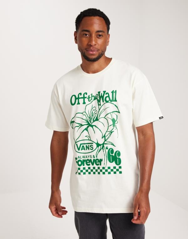 VANS Petal and Pest Ss Tee T-shirts med tryck Vit 