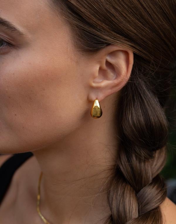 Muli Collection - Guld - Midi drop Earring 