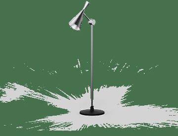 Tom Dixon Beat Unbeaten golvlampa LED 157 cm Aluminium 