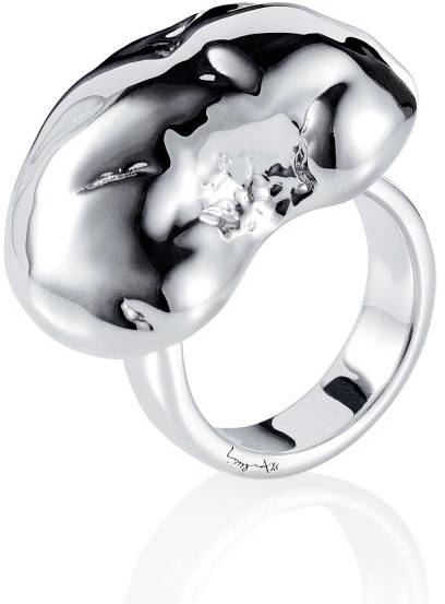 Efva Attling Cashew Ring 18.00 MM - SILVER 