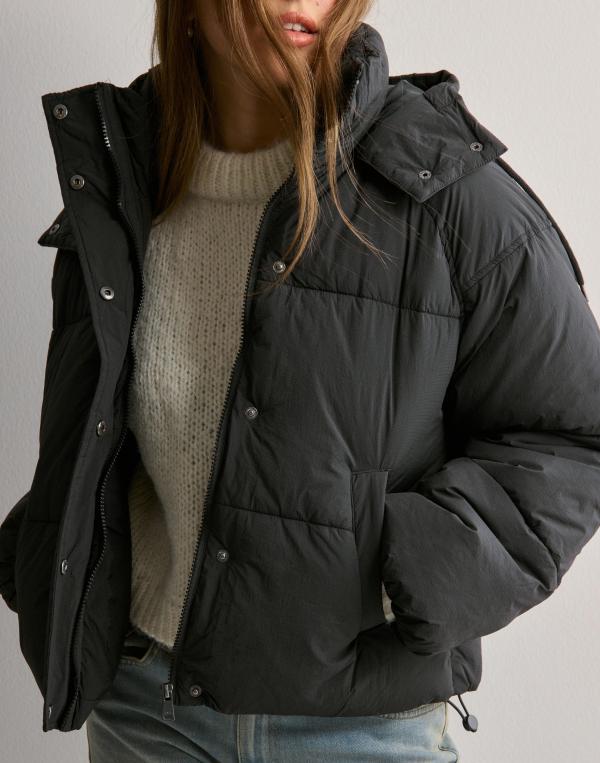 Only - Svart - Onlhope Short Puffer Jacket Cc Otw 