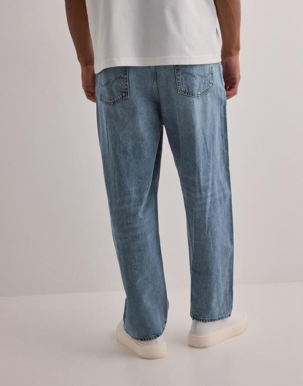 Jack & Jones Jjiron Jjoriginal Am 192 Noos Loose fit jeans Blå 