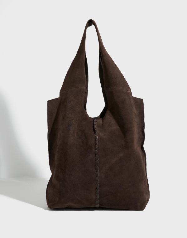 BECKSÖNDERGAARD - Brun - Suede Danita Bag 