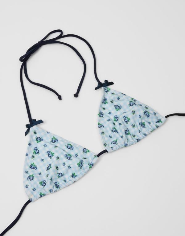 Nelly - Multi/Mönstrad - Such A Beauty Printed Bikini Triangle 