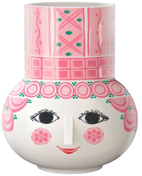 Olga vas 15 cm, rosa 