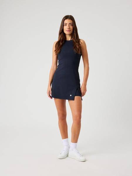 Björn Borg Ace Ribbed Dress Marinblå, XXL