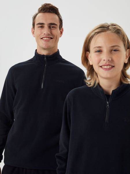 Björn Borg Borg Half Zip Fleece Svart, 146-152 