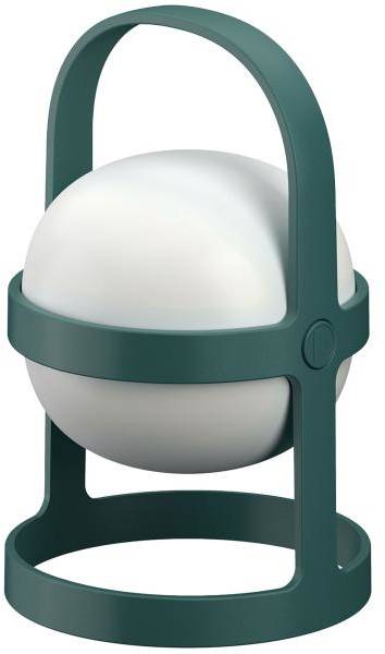 Soft Spot Solar Circular lampa 25 cm, grön 
