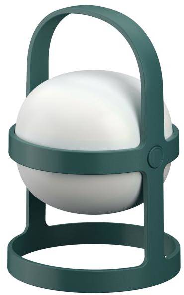Soft Spot Solar Circular lampa 18,5 cm, grön 