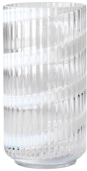 Swirl vas 20,5 cm, vit 
