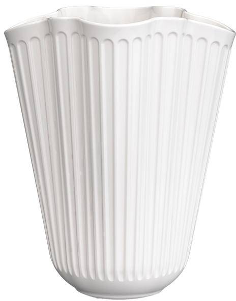 Hammershøi Unfold vas 16,5 cm, vit 