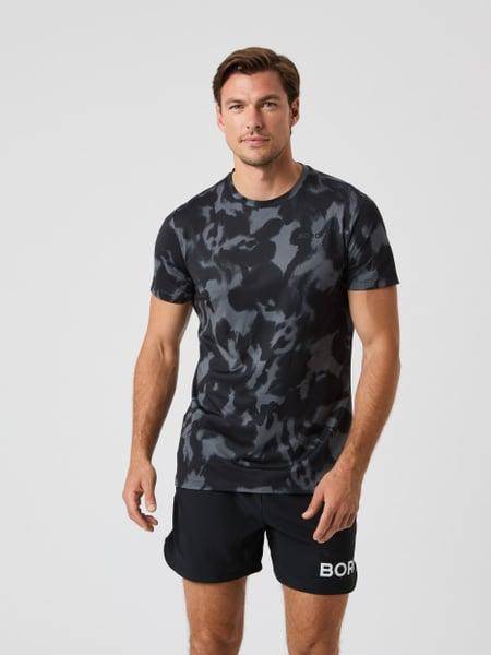 Björn Borg Borg Allover Printed T-shirt, XXL 