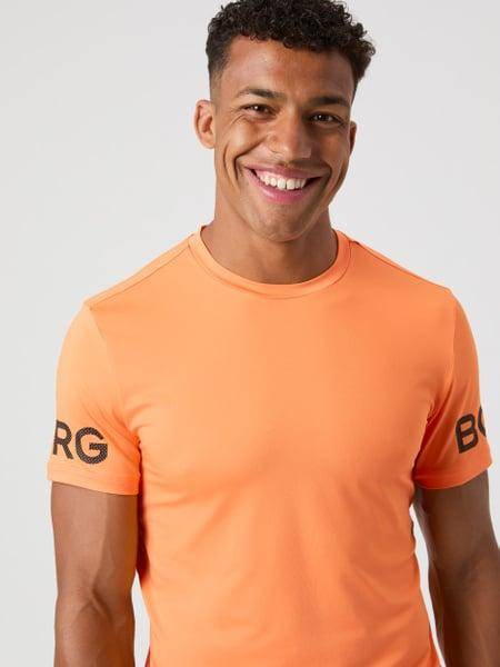 Björn Borg Borg T-shirt Orange, XXL 