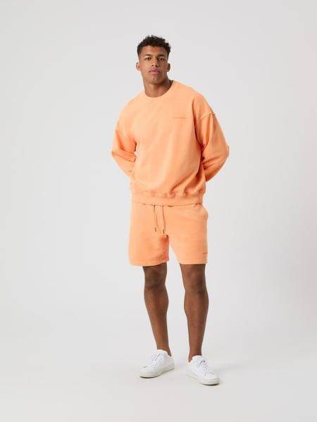 Björn Borg Borg Oversized Washed Sweatshorts Orange, XXL 