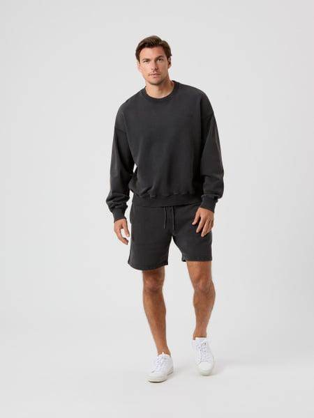Björn Borg Borg Oversized Washed Sweatshorts Svart, XXL 