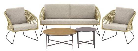 Novella loungegrupp - Beige/Sand 