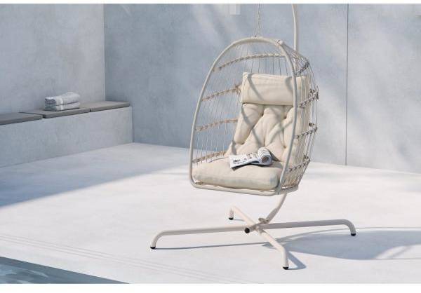 Trezza hängstol - Beige 