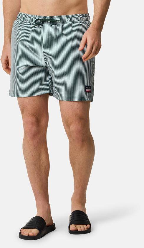 Pacific Stretch Beach Shorts, Olive Stripe, 2xl,  Badkläder 