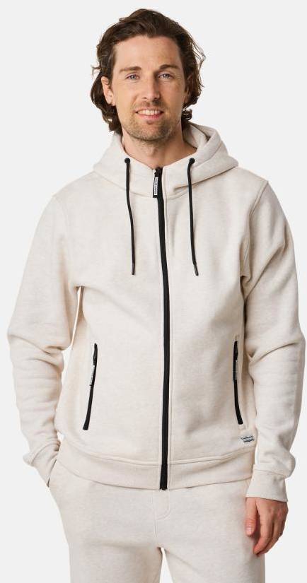 Atlanta Zip Hood, Oatmeal Melange, Xl,  Hoodies 