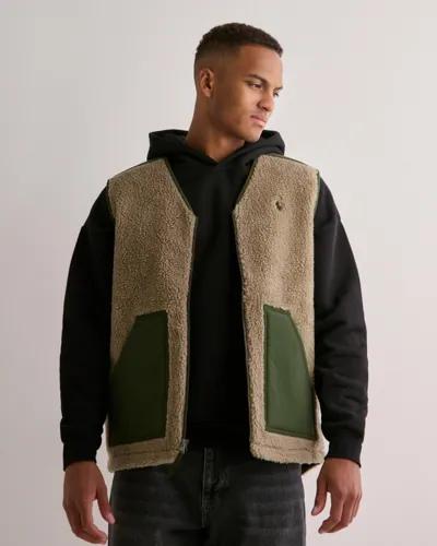 Polo Ralph Lauren Wind-Blocking Hybrid Vest Västar Beige 