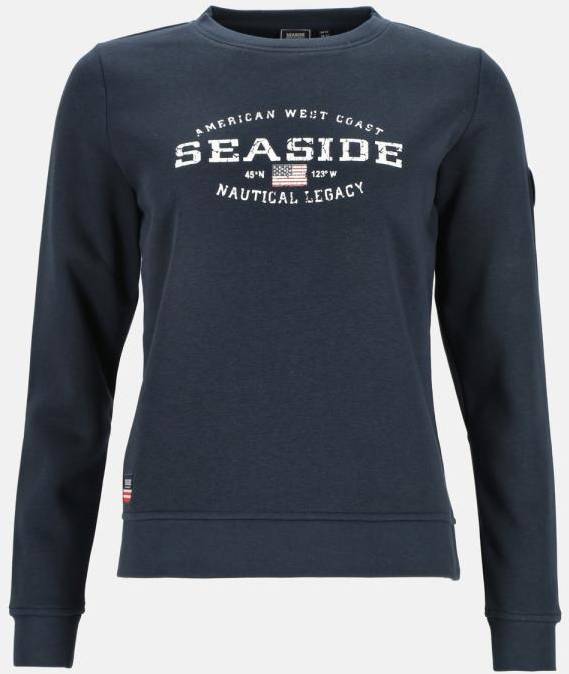 Nautical Crewneck W Ii, Navy, 36,  Sweatshirts 