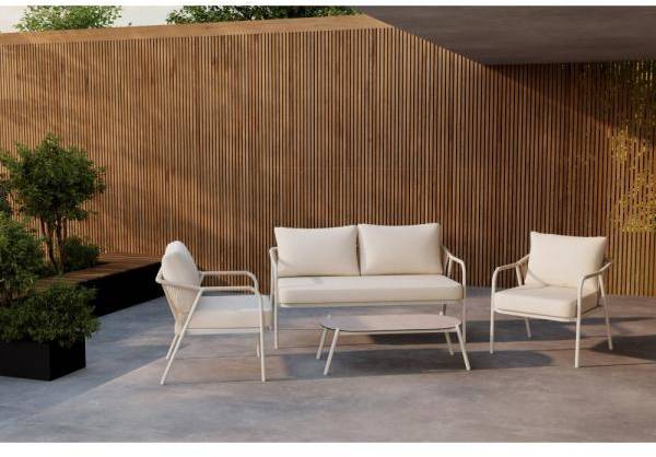 Sicily loungegrupp - Beige 