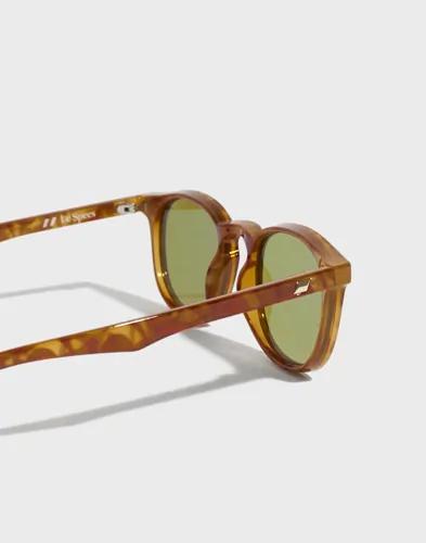 Le Specs Club Royale Runda solglasögon Brun 