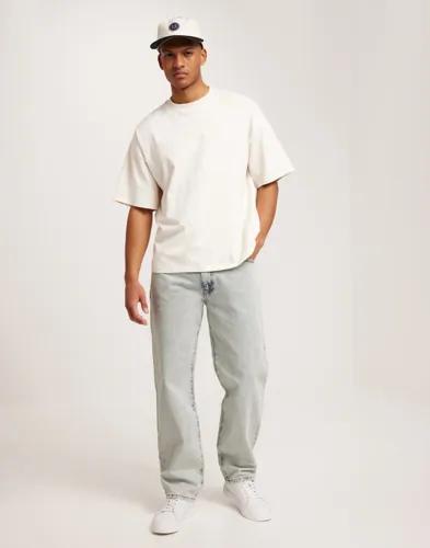 Woodbird WBLeroy Wave Jeans Loose fit jeans Blå 
