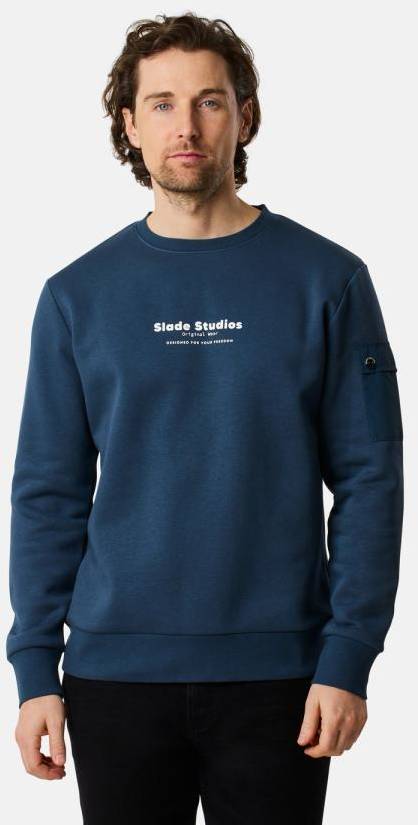 Slade Original Crewneck, Midnight Blue, 2xl,  Sweatshirts 