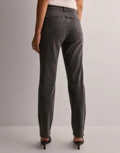 Only - Grå - Onlemily Stretch Hw St Ak Dnm Cro61 (Övriga Jeans i kategorin Jeans)