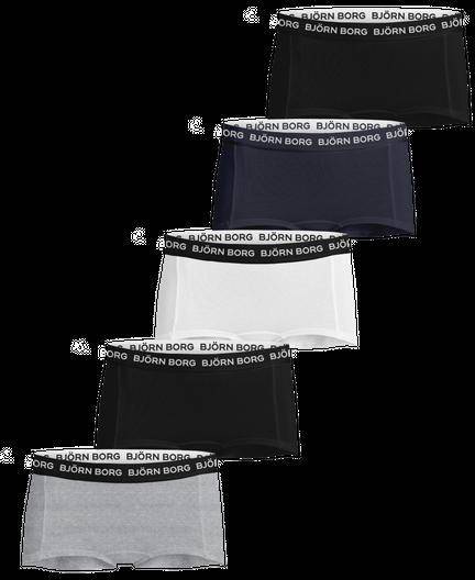 Björn Borg Core Minishorts 5-pack Multi, 134-140 