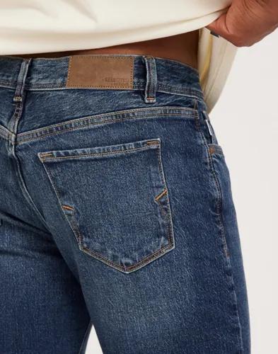 Selected Homme SLH172-Slimtape Toby 3302 M.B Jns N Slim fit jeans Blå 