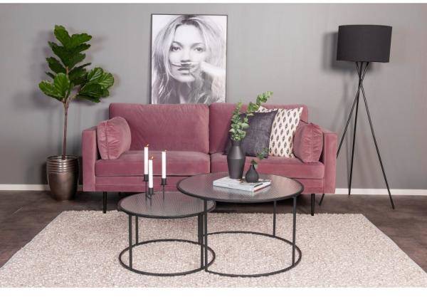 Boom 3-sits soffa - Gammelrosa 