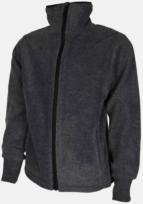Sävar Fleece Jacket, Greymelange, 130,  Tröjor 