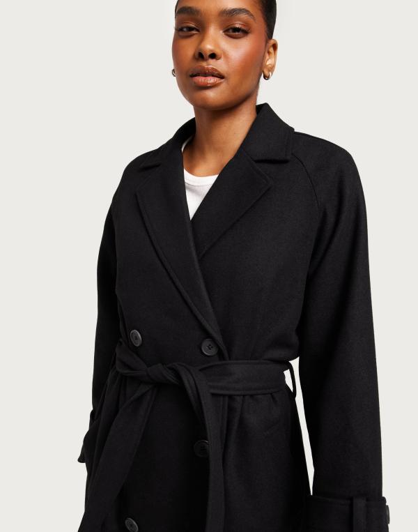 OBJECT - Svart - Objkeily L/S Coat Noos 
