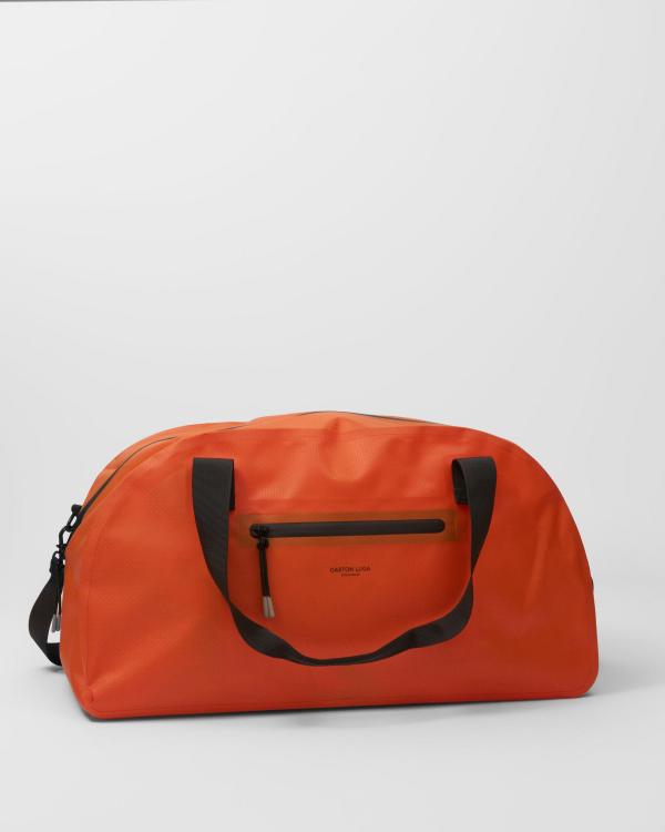 Gaston Luga Lightweight DuoSeal Duffel Weekendbags Orange 