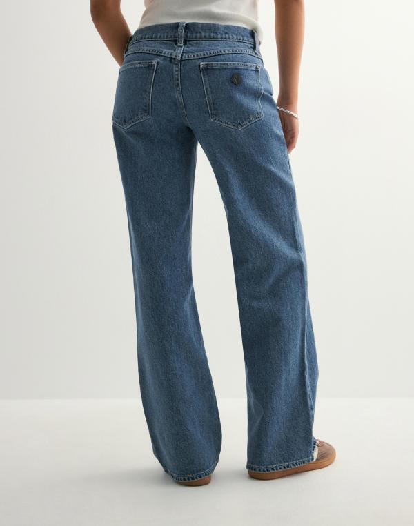 Abrand Jeans - Blå - 99 Low Wide Kim 