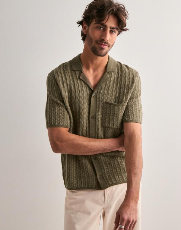 Samsøe Samsøe Sarhys Ss Shirt 15528 Tröjor Grön 