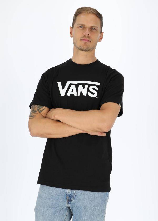 Classic Vans Tee-B, Black/White, M,  T-Shirts 