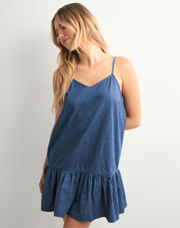 Only - Blå - Onlnova Azure Giu Dress Ptm 
