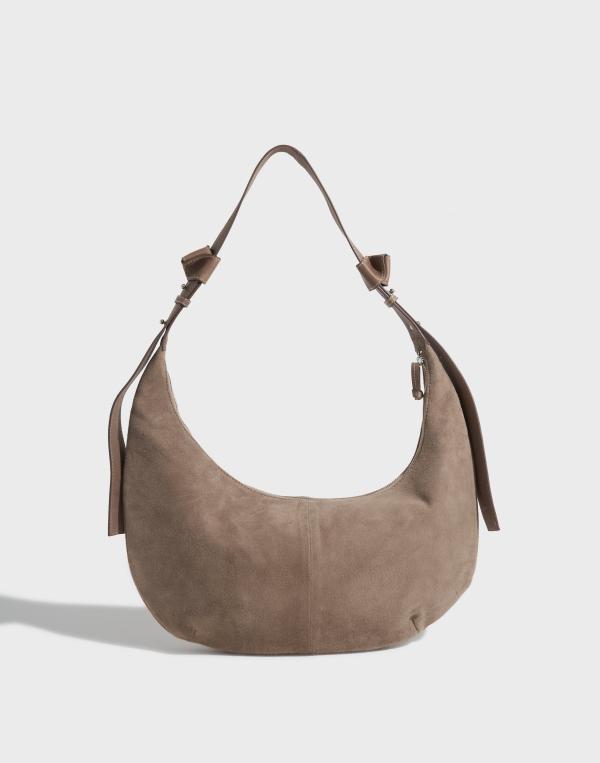 BECKSÖNDERGAARD - Beige - Suede Lona Bag 