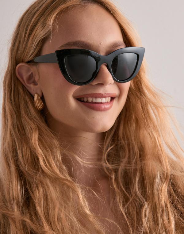 Pieces - Svart - Pcdonai Sunglasses 