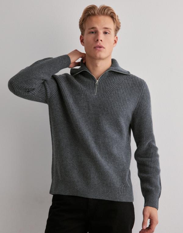 Samsøe Samsøe Jacks half zip 15010 Half zip Grå 