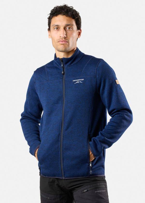 Reykjavik Fleece Jacket 2.0, Navy Melange, 4xl,  Fleecetröjor 