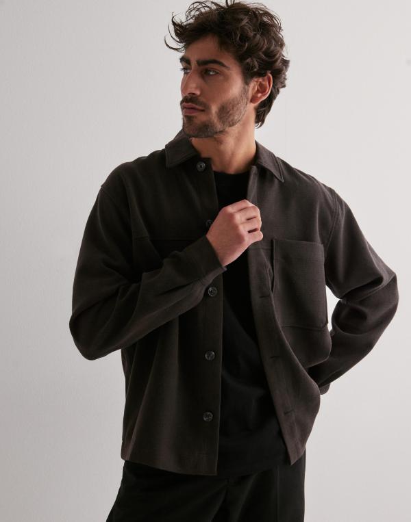 Only & Sons Onsmarlon Comfort Strech Overshirt Overshirts Brun 