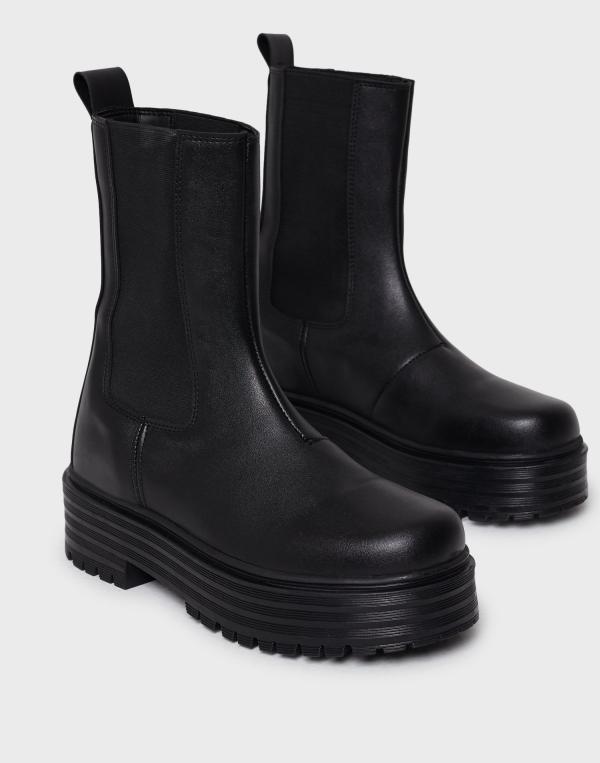 Nelly - Svart - Clean Ankle Boot 
