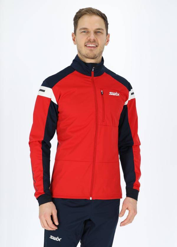 Dynamic Jacket M, Swix Red, S,  Längdskidkläder 