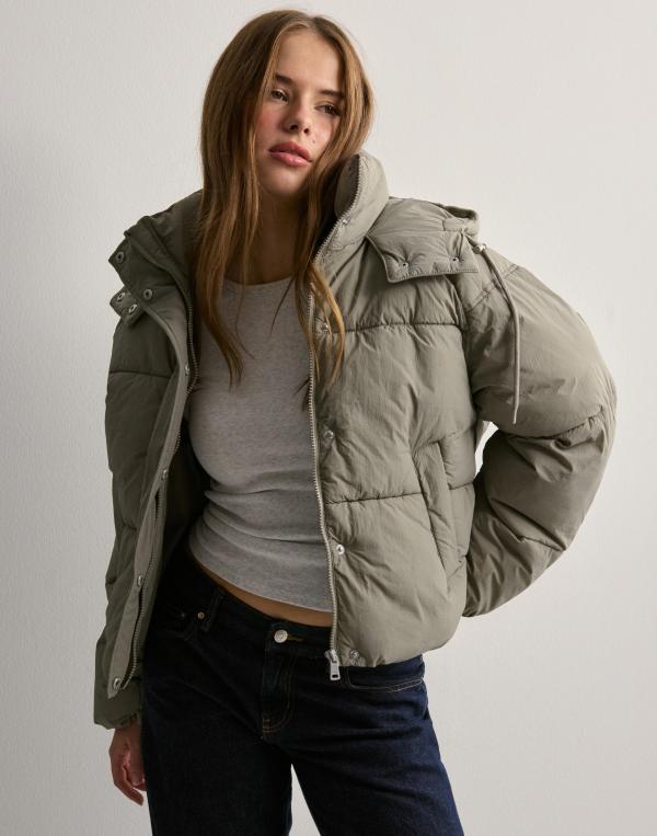 Only - Grön - Onlhope Short Puffer Jacket Cc Otw 