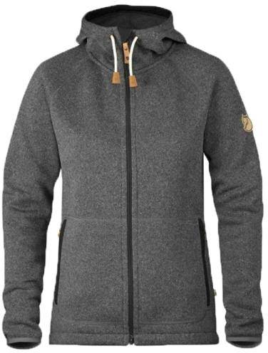 Övik Fleece Hoodie W, Dark Grey, S,  Sweatshirts 