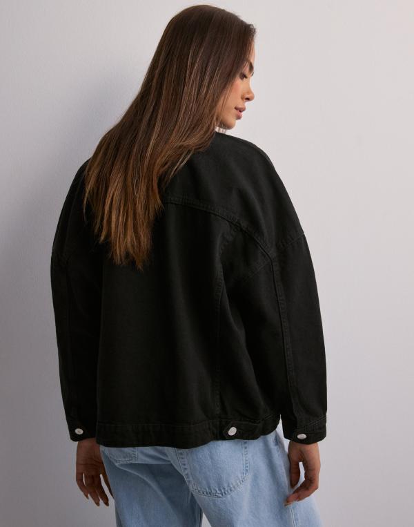 Only - Svart - Onlsafe Caroline Oversize Dnmjacket 